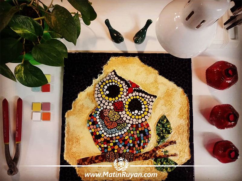 آشنایی با مقدمات هنر معرق کاشی