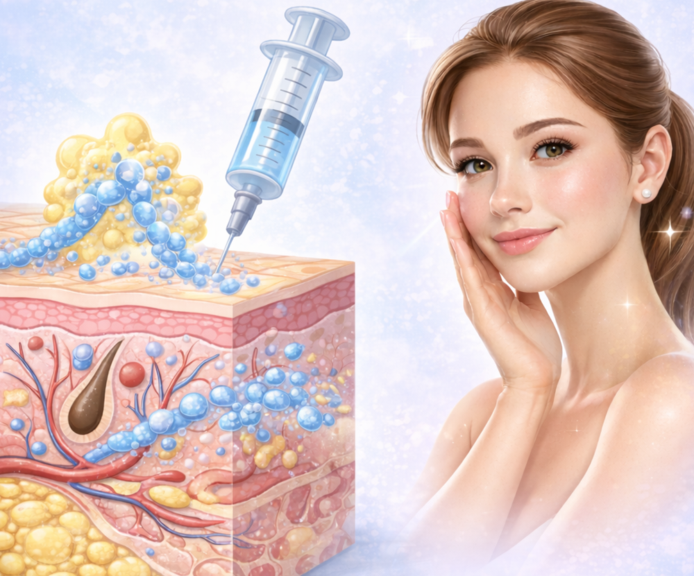 بررسی علمی ساختار پوست و نقش هیالاز در مراقبت و درمان‌های پوستی