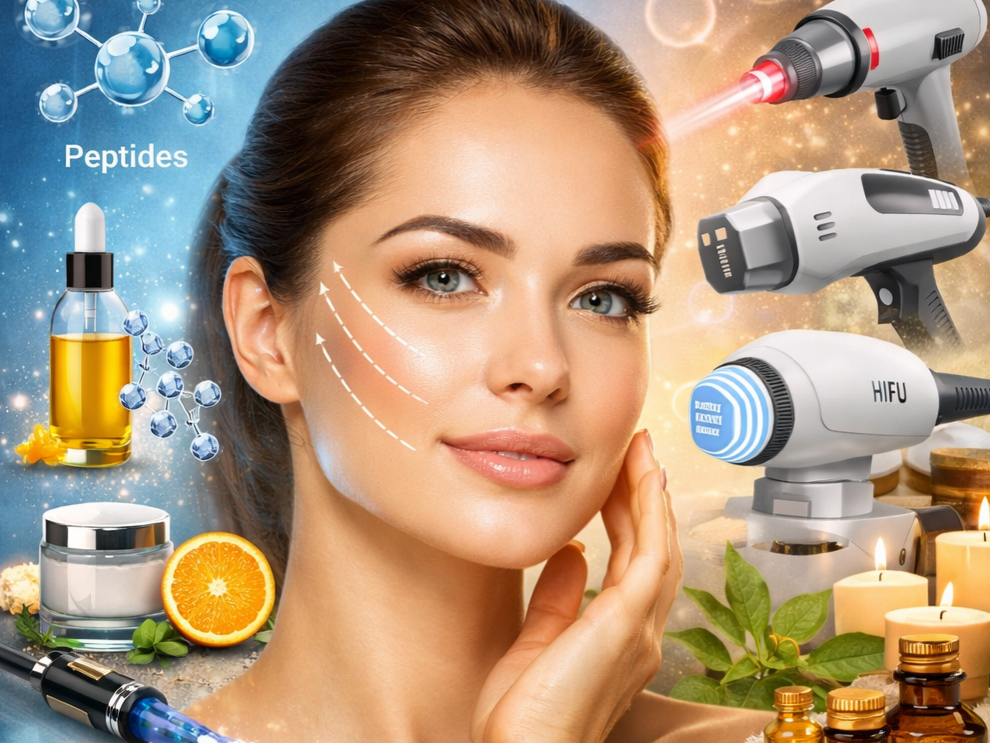 روش‌های لیفت و جوانسازی غیر تهاجمی و محصولات حاوی پپتایدها برای جوانسازی و لیفت پوست