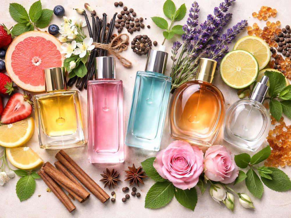 مفاهیم عطر و رایحه، انواع اسانس‌ها، فرمولاسیون عطرسازی و اصول انتخاب عطر مناسب