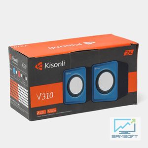 اسپیکر دو تکه لپ تاپی کیسونلی مدل Kisonli V310