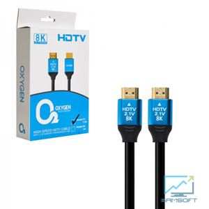 کابل HDMI اکسیژن مدل Oxygen 8K 2.1V K1 طول 3  متر