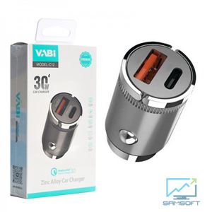 شارژر فندکی 30 وات وابی مدل VABi C12