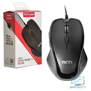 موس با سیم تسکو مدل TSCO TM 304